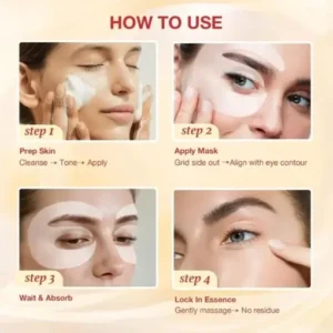 Eye Mask with Bio-Collagen - Peptide Complex Vitamin C - Image 4