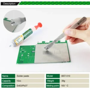 BGA Syringe Tin Solder Paste Leaded Sn63pb37 - Image 3