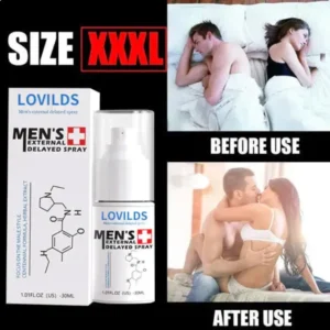 LOVILDS Men’s Long-Lasting and Stronger Delay Spray - Image 2
