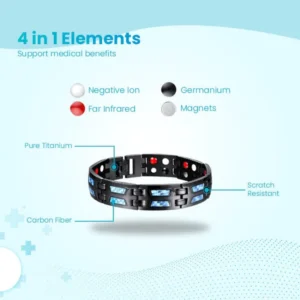 Titanium Therapy Bracelet - Image 3
