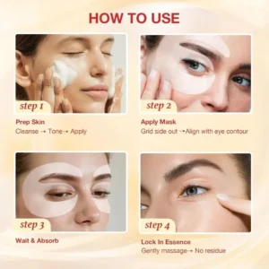 Collagen Peptide Lifting Eye Masks - Image 4