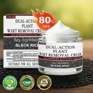 Black Rice Skin Repair Cream – Clinically Tested Wart & Skin Tag Remover