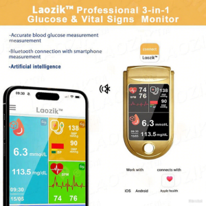 Professional 12in1 Glucose & Vital Signs Monitor - Image 4