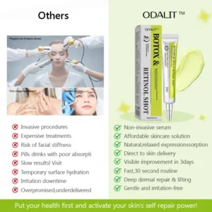 Botox & Retinol Shot - Eraser for Deep Wrinkles - Sagging Jowls & Puffy Eyes - Image 10