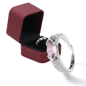 NESLEMY Magnetology Moissanite Diamond Ring - Image 13