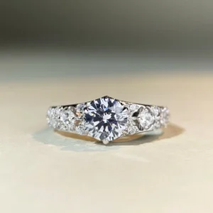 Magnetology Moissanite Diamond Ring - Image 2