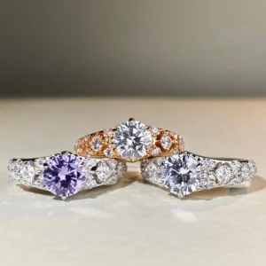 Magnetology Moissanite Diamond Ring - Image 7