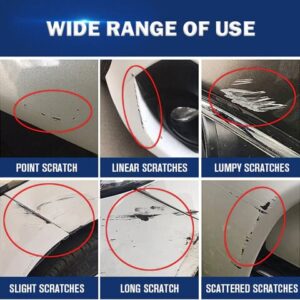 Mayitr 2pc Car Scratch Repair Paint Remover Body Compound Polishing Paste Touch Up Clear Sponge Kit Tool - Image 6