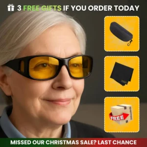Fit Over Night Driving Glasses with GlareCut Technology - Image 2