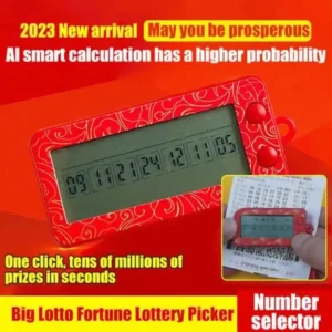 AI algorithm probability double lottery picker