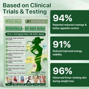 Official Store | Moringa Berberine + NAD+ 10-in-1 Nano Microneedle Patch(Just once a day, visible changes in 7 days) - Image 10