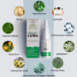 Organic Herbal Lung Cleanse & Repair Nasal Spray PRO - Image 4