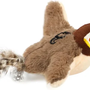 Interactive Chirping Bird Cat Toy