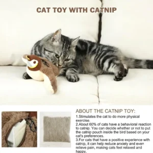 Interactive Chirping Bird Cat Toy - Image 7