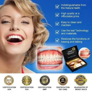 Medical Full Denture with Strong Suctiond - Image 7