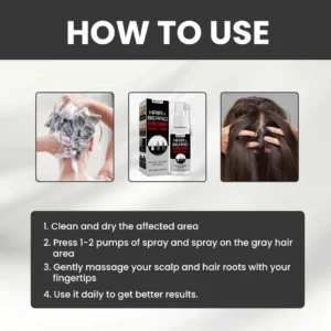 Beard & Hair Darkening Essence Spray - Image 10