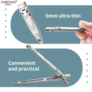 Ultra-Thin Portable Nail Clippers - Image 3