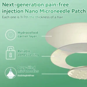 Use once daily. Visible changes within 7 days👨‍🔬 𝑴𝒐𝒓𝒊𝒏𝒈𝒂 & 𝑩𝒆𝒓𝒃𝒆𝒓𝒊𝒏𝒆 10-𝑰𝑵-1 𝑨𝒅𝒗𝒂𝒏𝒄𝒆𝒅 𝑵𝒂𝒏𝒐 𝑴𝒊𝒄𝒓𝒐𝒏𝒆𝒆𝒅𝒍𝒆 𝑷𝒂𝒕𝒄𝒉 - Image 5