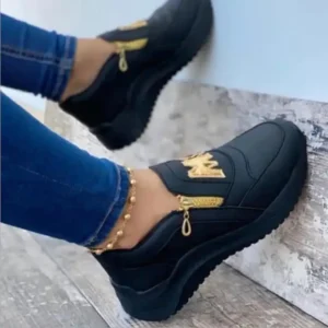 Women’s Double Side Zip Sports Shoes - Image 5