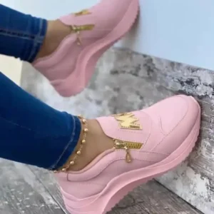 Women’s Double Side Zip Sports Shoes - Image 3