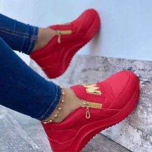 Women’s Double Side Zip Sports Shoes - Image 6