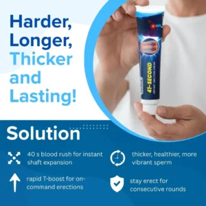 ❤️18 Pcs left !!! Limited Stocks now | 41-Second Instant Erection Cream - Image 4