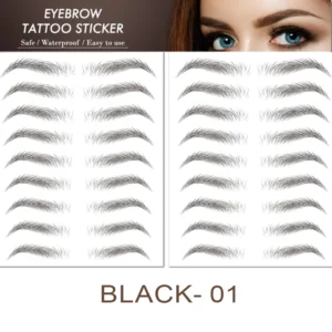 4D Hair-Like EyeBrows Waterproof Tattoo - Image 7