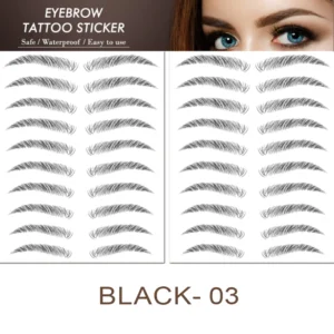 4D Hair-Like EyeBrows Waterproof Tattoo - Image 5