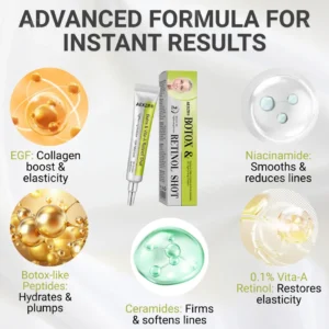 Botox & Vita-A Retinol Shot Wrinkle - Lift Tightening Cream - Image 5