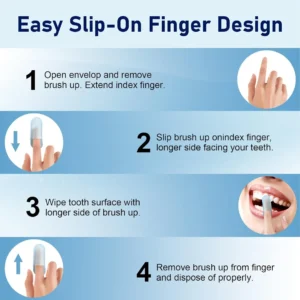 BrighteWipe Teeth Cleaning Finger Wipes - Image 6