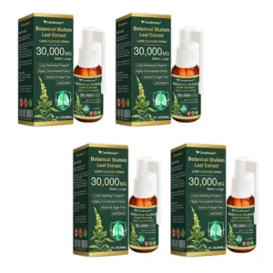 Botanical Mullein Leaf Extract Lung Cleanse Spray - Image 12