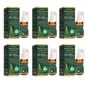 Botanical Mullein Leaf Extract Lung Cleanse Spray - Image 13