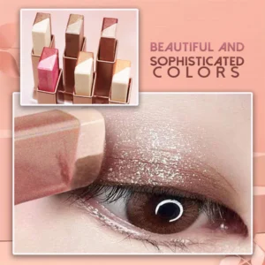 Fancy Sparkling Two Toned Eyeshadow Stick - Image 4