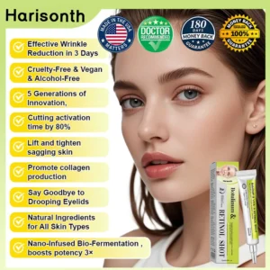 Final 3 Hours: 70%OFF🔥 Harisonth Botulinum & Vita-A Retinol Shot Wrinkle-Lift Tightening cream✨ - Image 7
