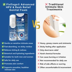 Advanced HPV & Rash Relief Genital Foam - Image 6