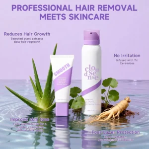 Fast-Acting Hair Removal Mousse – Smooth Skin in Minutes - Image 2