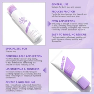 Fast-Acting Hair Removal Mousse – Smooth Skin in Minutes - Image 5