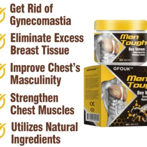 MenTough Bee Venom Gynecomastia Heating Cream - Image 4