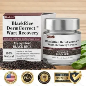 BlackRice Wart Recovery Cream Suitable for all skin types
