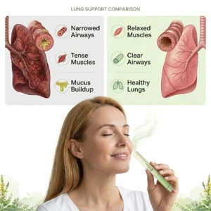 Natural Mullein Lung Support Aroma Diffuser – Deep Lung Cleanse Support - Image 8