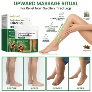 Professional Natural Leg Circulation Cream - Image 4