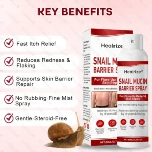 Snail Mucin Barrier Spray for Flare-Up Relief & Skin Repair - Image 7