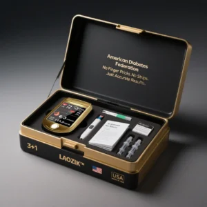 LaozikTM Professional 12in1 Glucose & Vital Signs Monitor-Painless, Fast, Precise& FDA-Backed (Made in California, USA) - Image 12