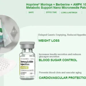 Moringa · Berberine × AMPK+ 10-in-1 Metabolic Support Nano Microneedle Patch - Image 6
