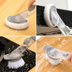 Kitchen Sink Scrubber Dish Washing Cleaning Brush Tool - Image 6