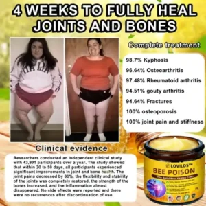 Bee Poison Pain-Relief Bone Healing Cream (Specially for older adults) - Image 10