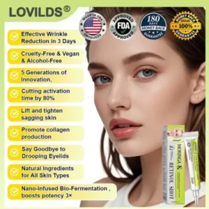 moringa Vita-A Retinol Shot Wrinkle-Lift Tightening cream – Last Day Promotion 50 OFF - Image 4
