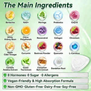 Last 3 Hours: Moringa & Berberine × NAD+ 10-in-1 Nano-Microneedle Patches – 70% Off 🗽 - Image 5