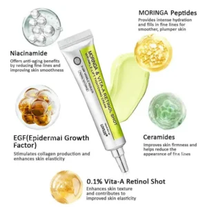 🧠👨‍⚕️Made and shipped from the USA moringa & Vita-A Retinol Shot Wrinkle-Lift Tightening cream - Last Day Promotion 50% OFF - Image 15
