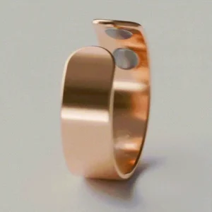 Magnetic Ring – Elegant Stainless Steel Ring – Magnet Rings - Image 4